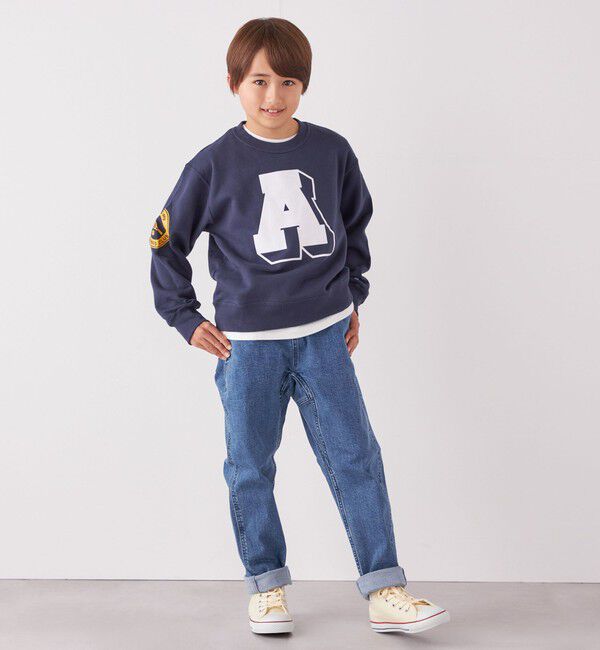SHIPS any「【SHIPS any別注】 Champion: テニスクラブ クルーネック スウェット 〈KIDS〉◇」|スウェット・ジャージ|