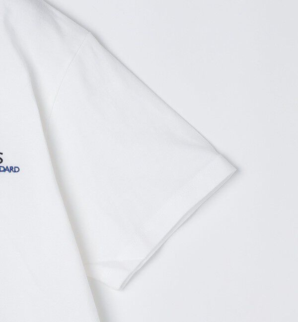 SHIPS「【WEB限定】SHIPS: STYLISH STANDARD ロゴ 刺繍 Tシャツ」|Tシャツ・カットソー|