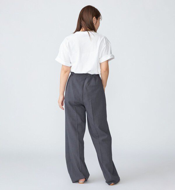 SHIPS「【WEB限定】SHIPS: STYLISH STANDARD ロゴ 刺繍 Tシャツ」|Tシャツ・カットソー|