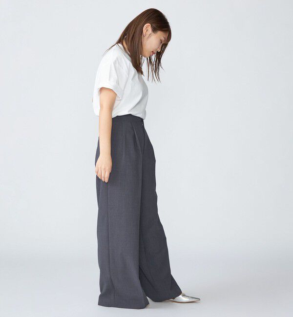 SHIPS「【WEB限定】SHIPS: STYLISH STANDARD ロゴ 刺繍 Tシャツ」|Tシャツ・カットソー|