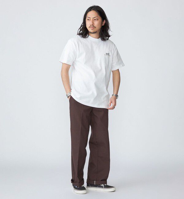 SHIPS「【WEB限定】SHIPS: STYLISH STANDARD ロゴ 刺繍 Tシャツ」|Tシャツ・カットソー|