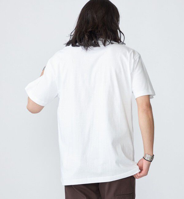 SHIPS「【WEB限定】SHIPS: STYLISH STANDARD ロゴ 刺繍 Tシャツ」|Tシャツ・カットソー|