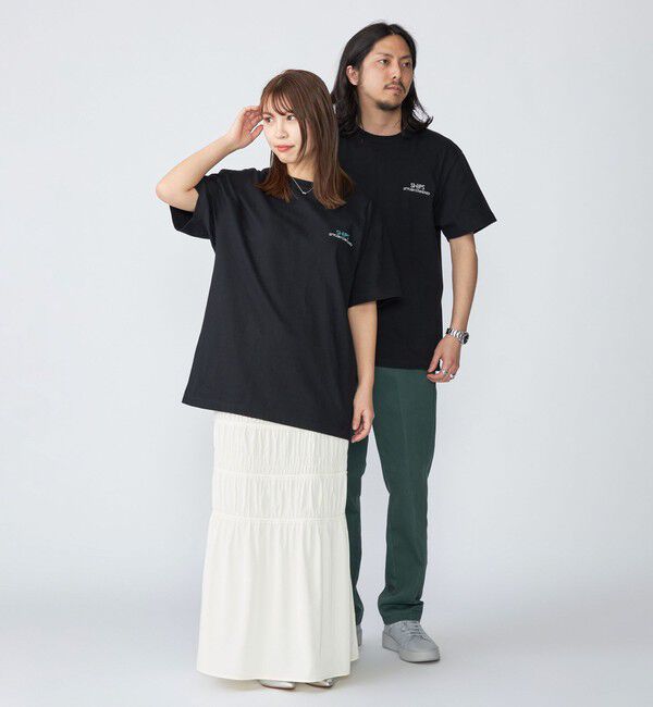 SHIPS「【WEB限定】SHIPS: STYLISH STANDARD ロゴ 刺繍 Tシャツ」|Tシャツ・カットソー|