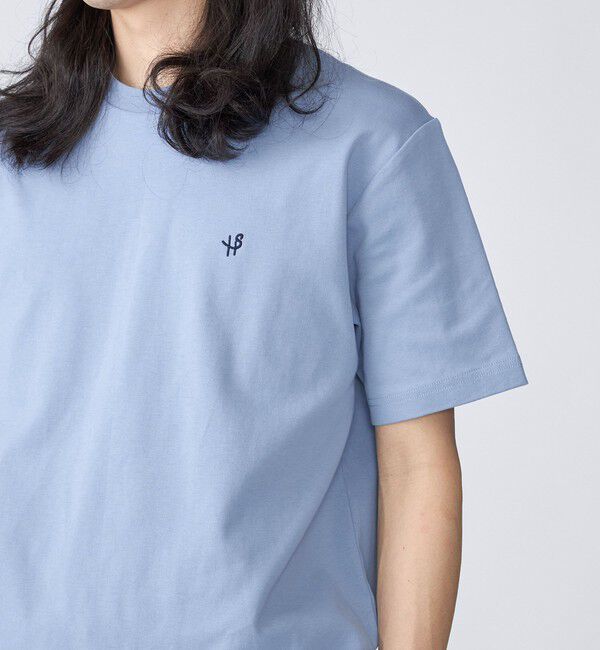 SHIPS「【WEB限定】SHIPS:〈接触冷感・吸水速乾等〉STORATECH(TM）ワンポイントロゴ スムース Tシャツ」|Tシャツ・カットソー|