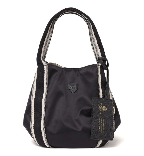 SHIPS any「【SHIPS any別注】Folna: 2WAY ライン ナイロン トート バッグ」|トートバッグ|