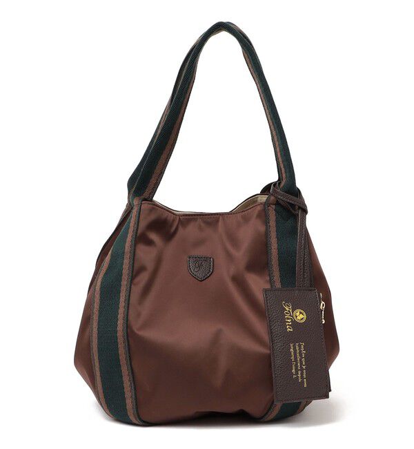 SHIPS any「【SHIPS any別注】Folna: 2WAY ライン ナイロン トート バッグ」|トートバッグ|