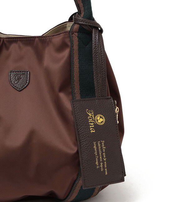 SHIPS any「【SHIPS any別注】Folna: 2WAY ライン ナイロン トート バッグ」|トートバッグ|