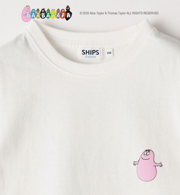 SHIPS Colors 「SHIPS Colors:90～140cm / バーバパパ プリント Tシャツ◇」|Tシャツ・カットソー|