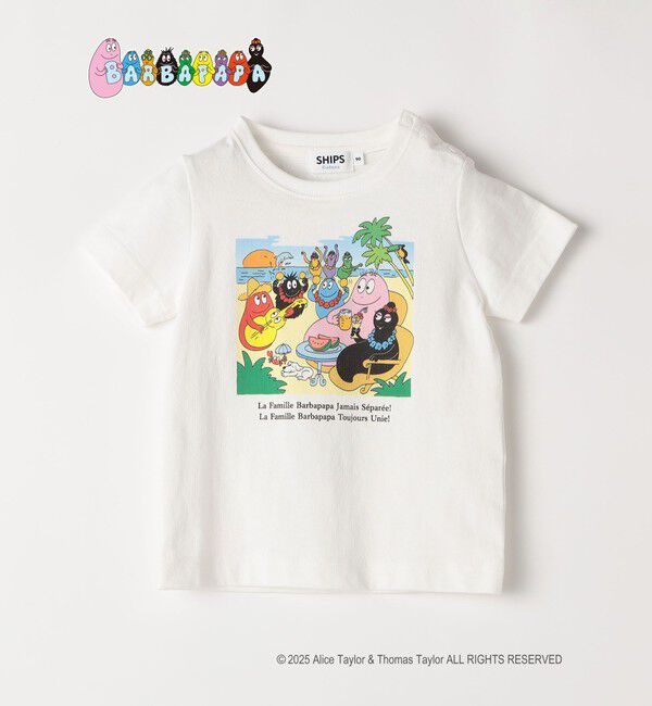 SHIPS Colors 「SHIPS Colors:90～140cm / バーバパパ プリント Tシャツ◇」|Tシャツ・カットソー|