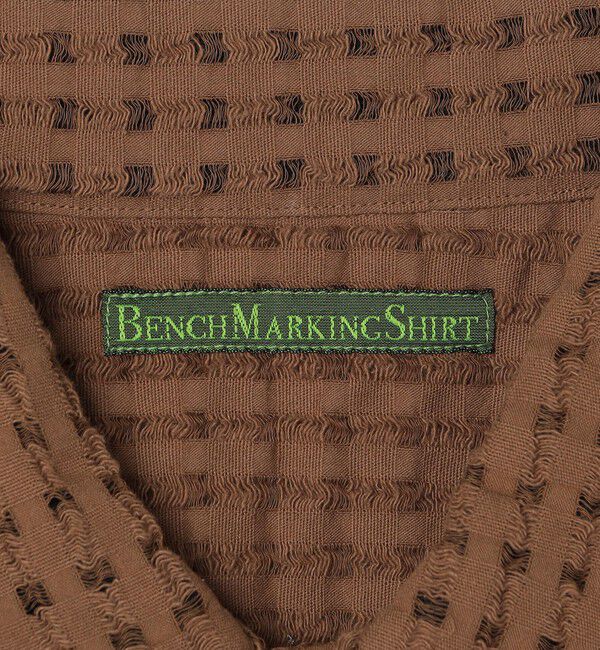 SHIPS「BENCH MARKING SHIRTS: シアー ドビー ショートスリーブ シャツ」|シャツ・ブラウス|