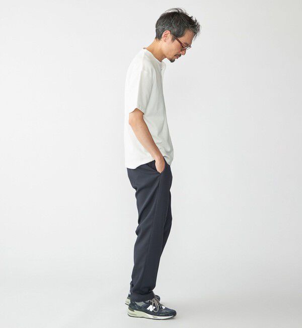 SHIPS「【WEB限定】SHIPS: メランジ カノコ ヘンリーネック Tシャツ (半袖)」|Tシャツ・カットソー|