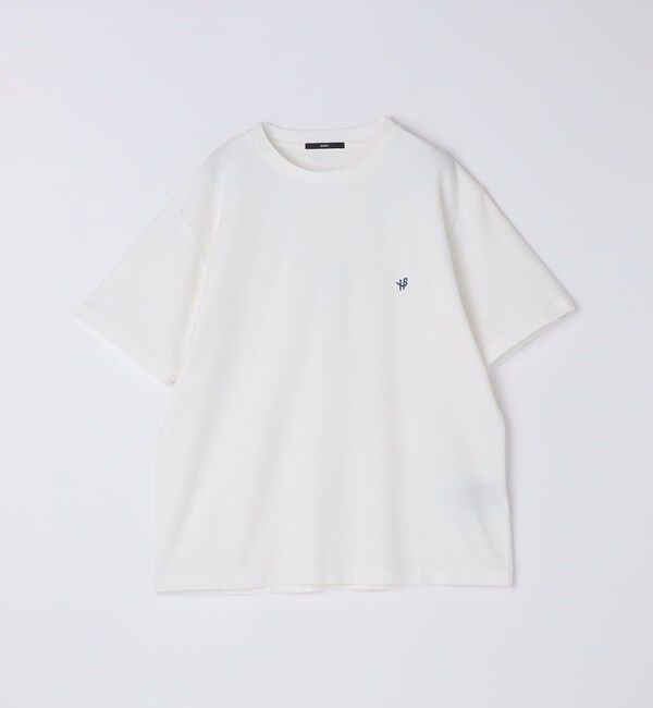 SHIPS「【WEB限定】SHIPS: メランジ カノコ クルーネック Tシャツ (半袖)」|Tシャツ・カットソー|