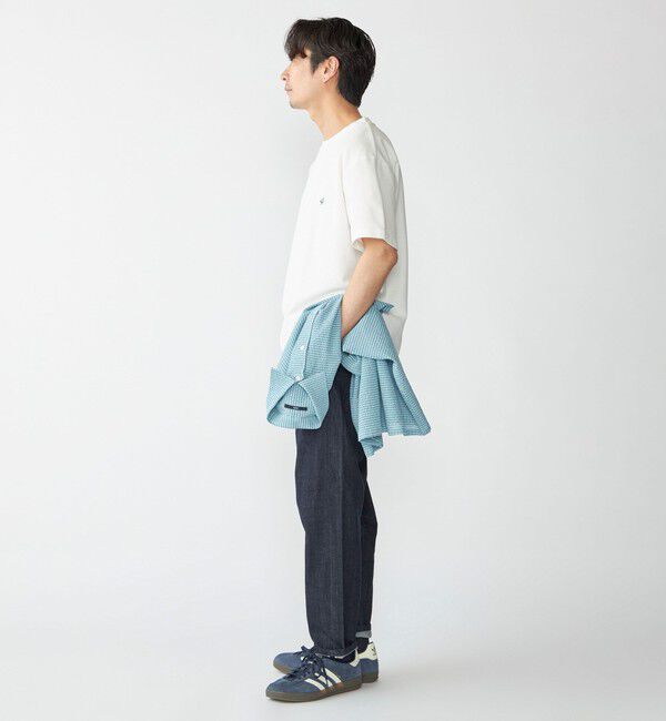 SHIPS「【WEB限定】SHIPS: メランジ カノコ クルーネック Tシャツ (半袖)」|Tシャツ・カットソー|