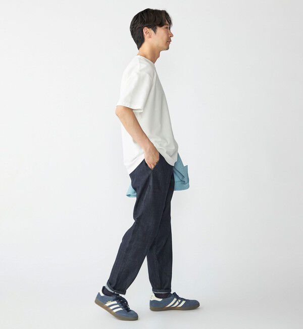 SHIPS「【WEB限定】SHIPS: メランジ カノコ クルーネック Tシャツ (半袖)」|Tシャツ・カットソー|