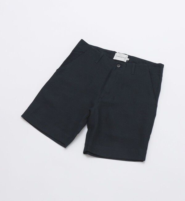 SHIPS「PEREGRINE: リネン ショートパンツ」|チノ|