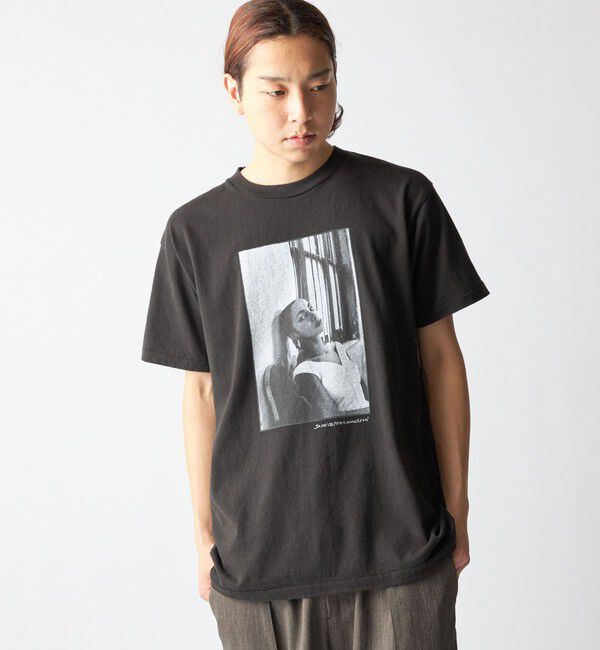 SHIPS「SHIPS: 80S SADE フォト Tシャツ」|Tシャツ・カットソー|ダークグレー