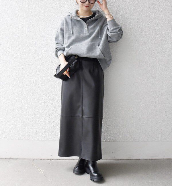 SHIPS any「《一部追加予約》SHIPS any:〈洗濯機可能〉USAコットン 裏起毛 フーディー ルーズ プルオーバー」|パーカー|