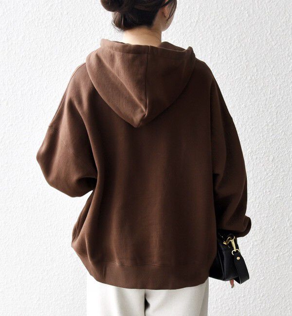 SHIPS any「《一部追加予約》SHIPS any:〈洗濯機可能〉USAコットン 裏起毛 フーディー ルーズ プルオーバー」|パーカー|