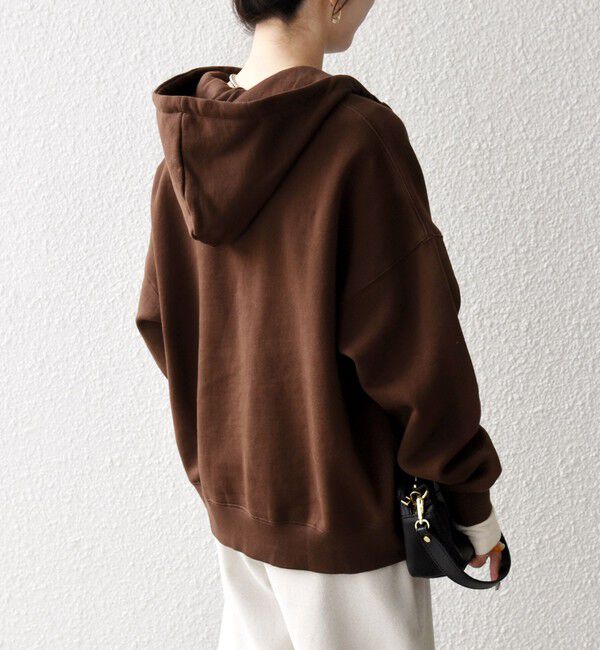 SHIPS any「《一部追加予約》SHIPS any:〈洗濯機可能〉USAコットン 裏起毛 フーディー ルーズ プルオーバー」|パーカー|