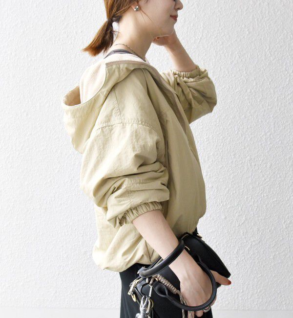 SHIPS any「【SHIPS any別注】La Hutte:〈洗濯機可能〉リバーシブル マウンテン パーカ」|ブルゾン・スタジャン|