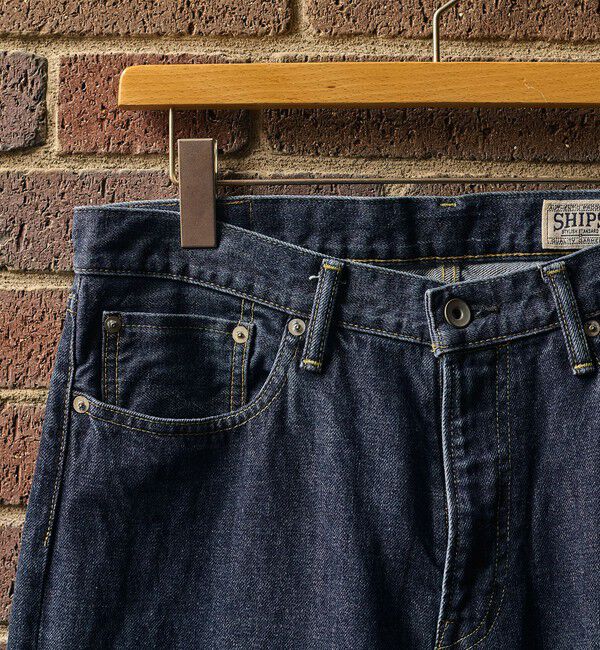 SHIPS「SHIPS: AUTHENTIC 5ポケット ブリーチ デニム」|デニム|
