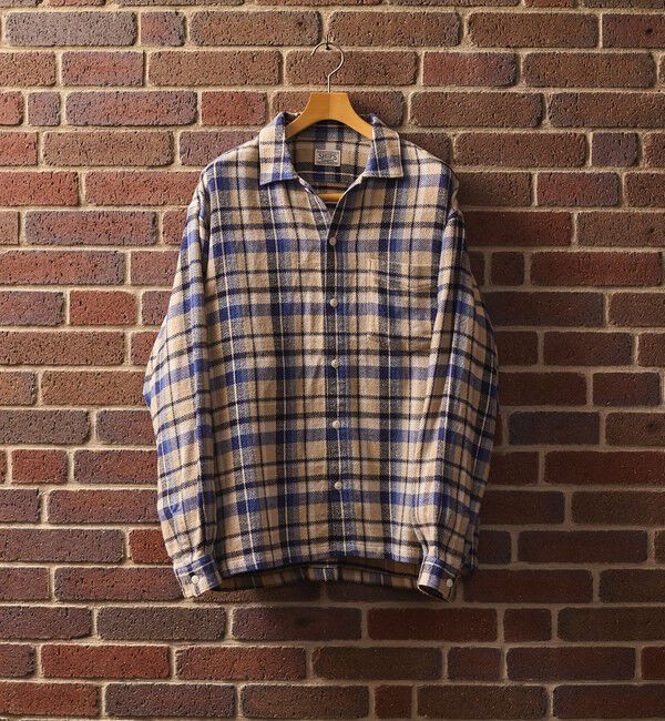 SHIPS「SHIPS: AUTHENTIC ウィークエンド チェック ネル シャツ」|シャツ・ブラウス|ナチュラル