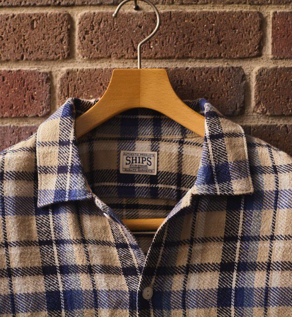 SHIPS「SHIPS: AUTHENTIC ウィークエンド チェック ネル シャツ」|シャツ・ブラウス|