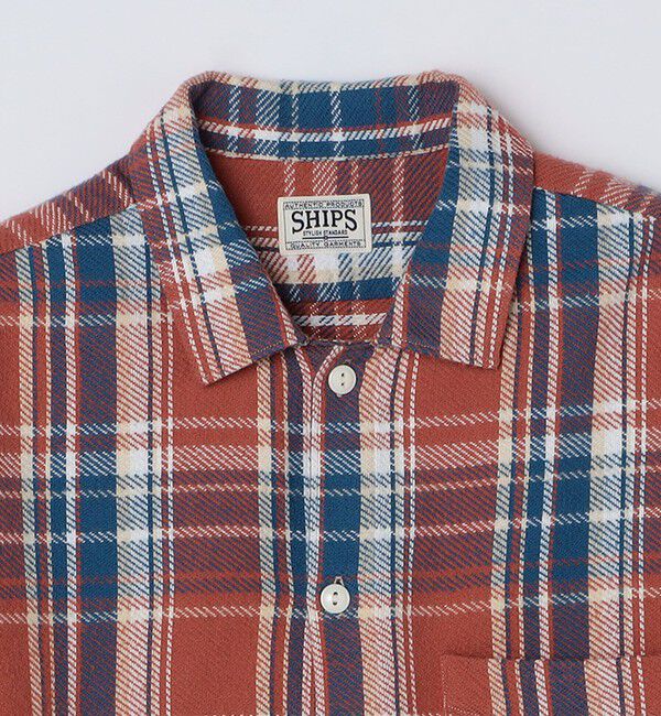 SHIPS「SHIPS: AUTHENTIC ウィークエンド チェック ネル シャツ」|シャツ・ブラウス|