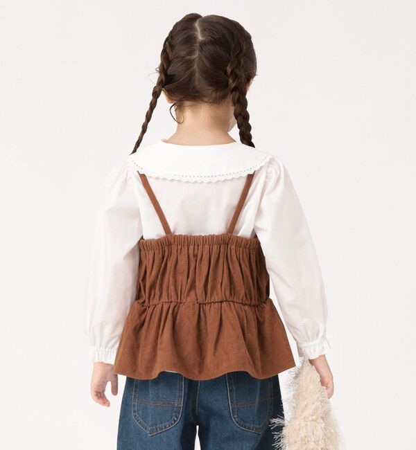 SHIPS Colors 「SHIPS Colors:100～130cm /〈洗濯機可能〉コーデュロイ ビスチェ」|その他|