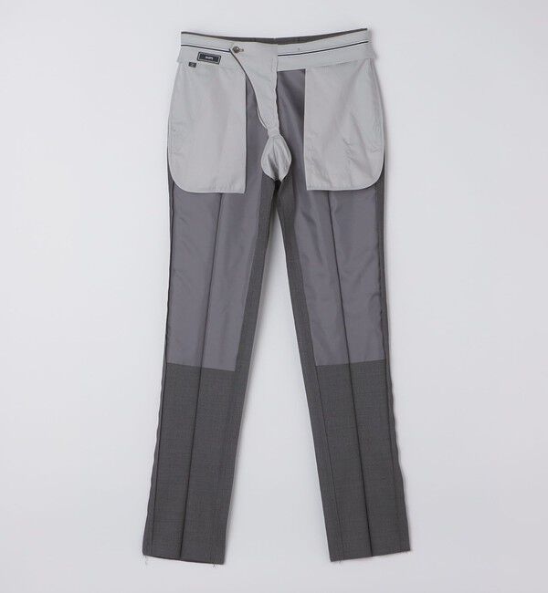 SHIPS「SHIPS: 〈FUNCTION/洗濯機可能〉ラスティック マシン ウォッシャブル スラックス」|スラックス|