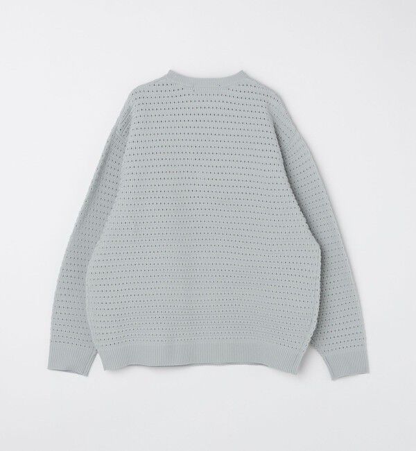 SHIPS Colors 「SHIPS Colors:〈洗濯機可能〉スポンジ メッシュ ニット◇」|ニット・セーター|