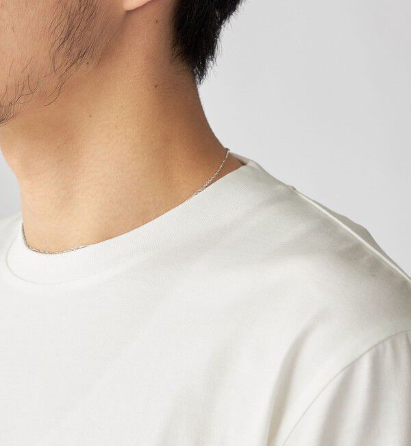 SHIPS「【WEB限定】SHIPS:〈手洗い可能/抗菌/防臭〉シルケット ビズ クルーネック ロングスリーブ」|Tシャツ・カットソー|