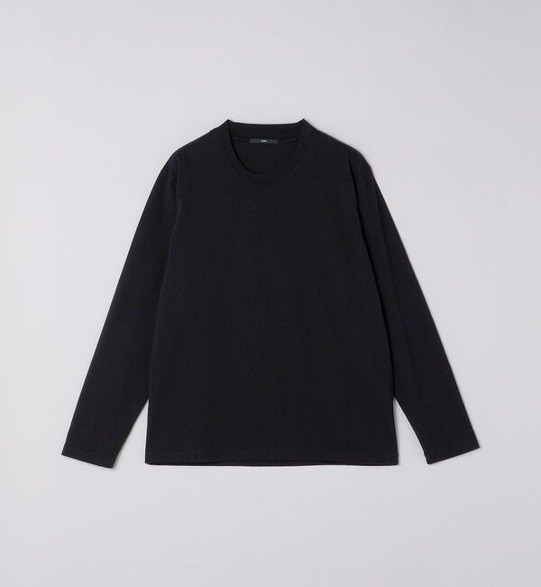 SHIPS「【WEB限定】SHIPS:〈手洗い可能/抗菌/防臭〉シルケット ビズ クルーネック ロングスリーブ」|Tシャツ・カットソー|