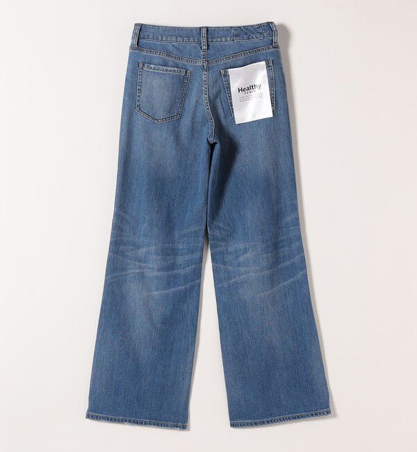 SHIPS any「Healthy DENIM:〈洗濯機可能〉Quiche フレア デニム パンツ」|デニム|