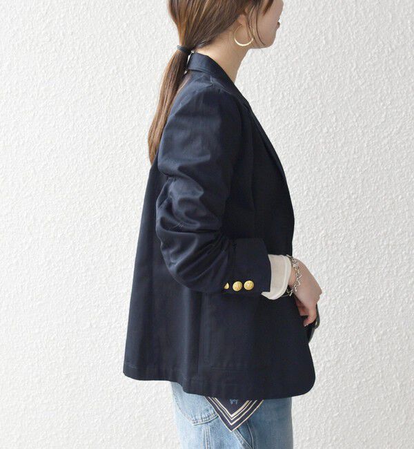 SHIPS any「《予約》SHIPS any: チノ ブレザー シングル ジャケット」|テーラードジャケット|