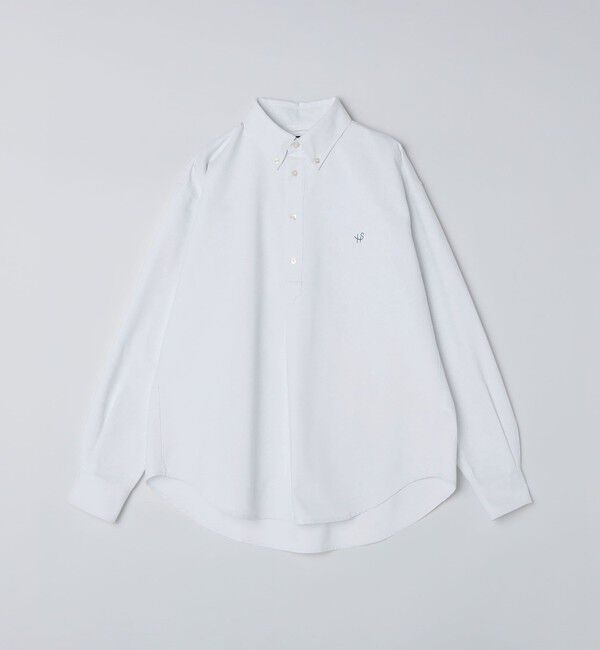 SHIPS「【WEB限定】SHIPS: 防シワ・吸水速乾 Drymix(R) プルオーバー ボダンダウン シャツ」|シャツ・ブラウス|