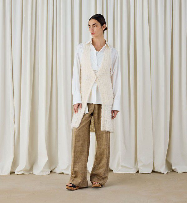 DES PRES「フラッフィーコットン ミドルジレ」|ベスト・ジレ|