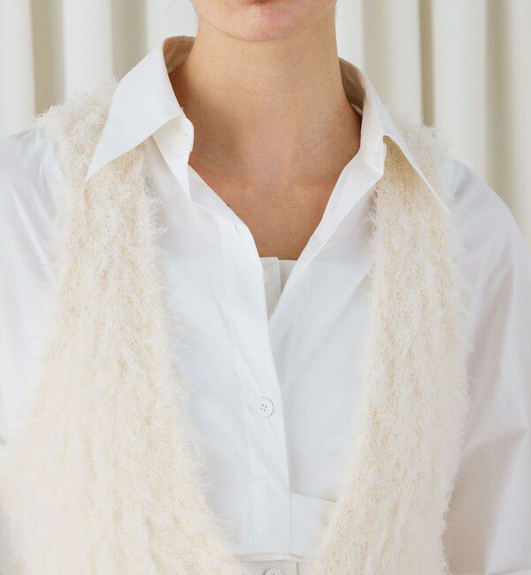 DES PRES「フラッフィーコットン ミドルジレ」|ベスト・ジレ|