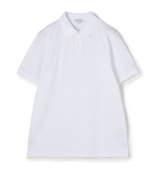 TOMORROWLAND BUYING WEAR「SUNSPELコットン ピケポロシャツ」|ポロシャツ|11 White
