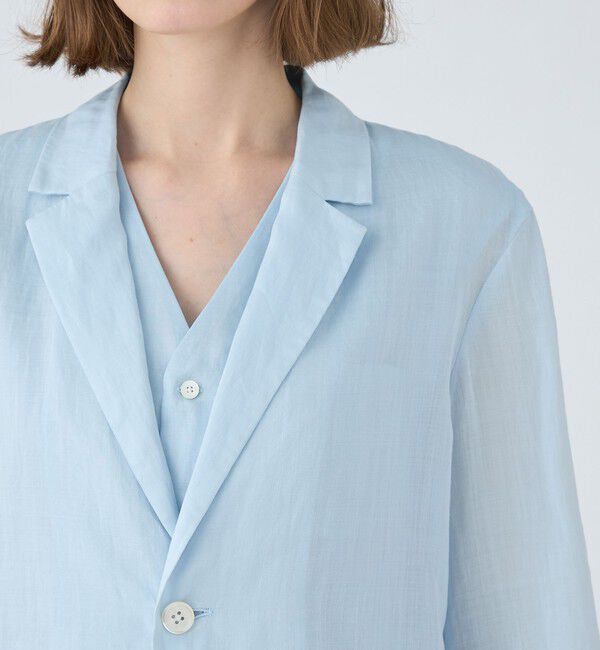 MACPHEE「ラミーソリッド シングルジャケット」|テーラードジャケット|
