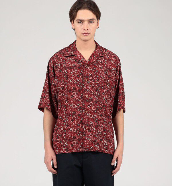 TOMORROWLAND BUYING WEAR「【別注】m's braque ポリエステル オープンカラー ハーフスリーブシャツ」|シャツ・ブラウス|