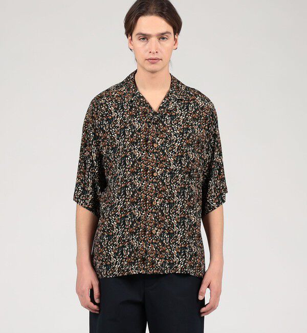 TOMORROWLAND BUYING WEAR「【別注】m's braque レーヨン オープンカラー ハーフスリーブシャツ」|シャツ・ブラウス|