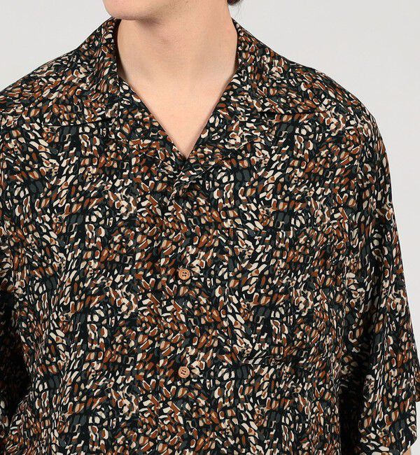 TOMORROWLAND BUYING WEAR「【別注】m's braque レーヨン オープンカラー ハーフスリーブシャツ」|シャツ・ブラウス|