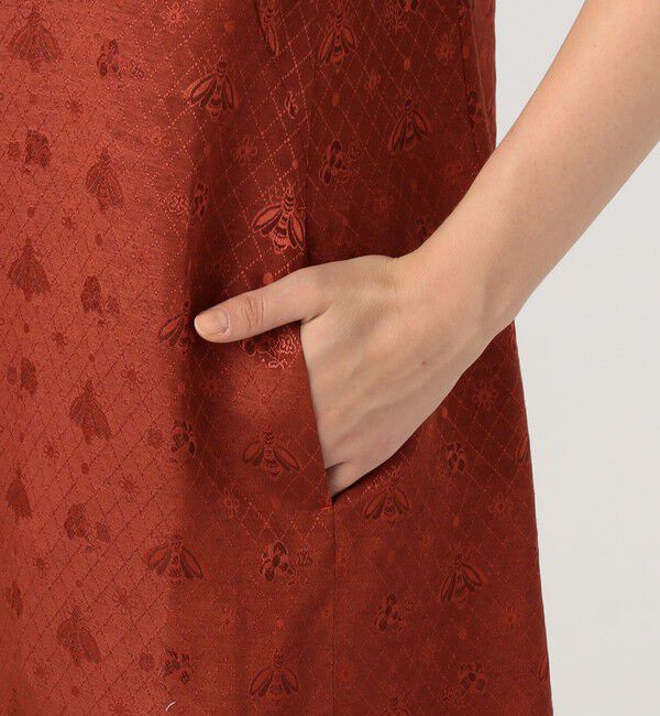 SOULEIADO「ポリエステルレーヨンプリント キャミソールワンピース」|ワンピース|