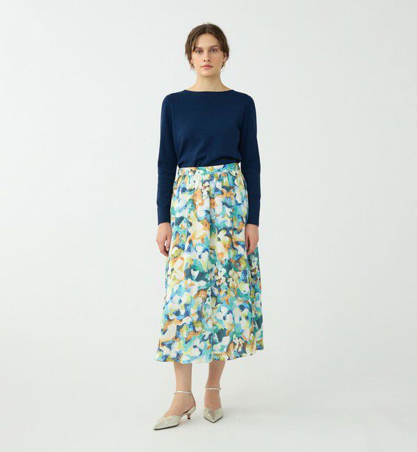 Ballsey「スビンコットン ボートネックプルオーバー」|ニット・セーター|