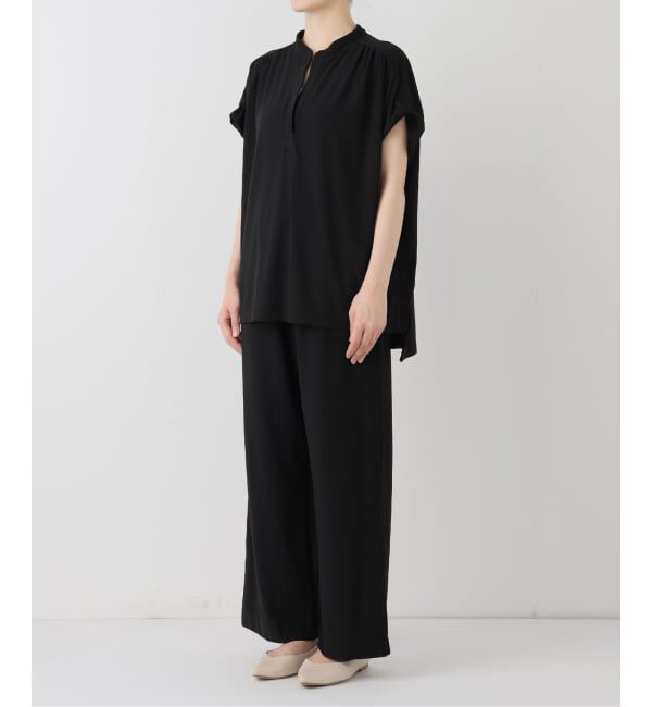 SLOBE IENA「《2枚セット》カットジョーゼットセットアップ」|Tシャツ・カットソー|