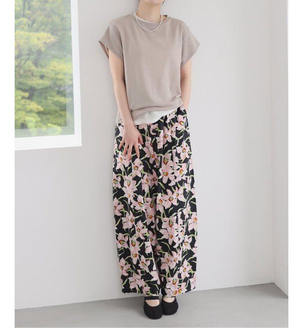 IENA「《追加2》シアーミニ裏毛 Tシャツ」|Tシャツ・カットソー|