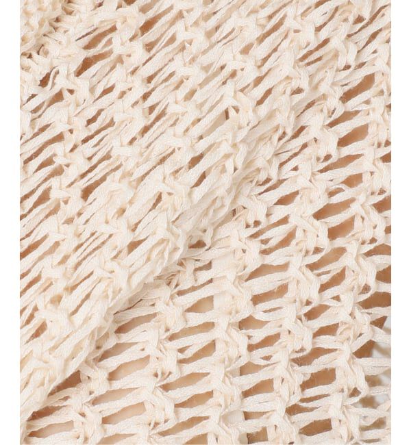 SLOBE IENA「LOGAN/ローガン SLOBE別注 メッシュプルオーバー」|ニット・セーター|