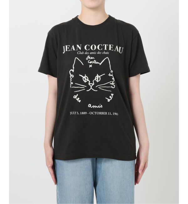 IENA「THE CULTURE CODE &times; Jean Cocteau 別注 CAT Tシャツ」|Tシャツ・カットソー|