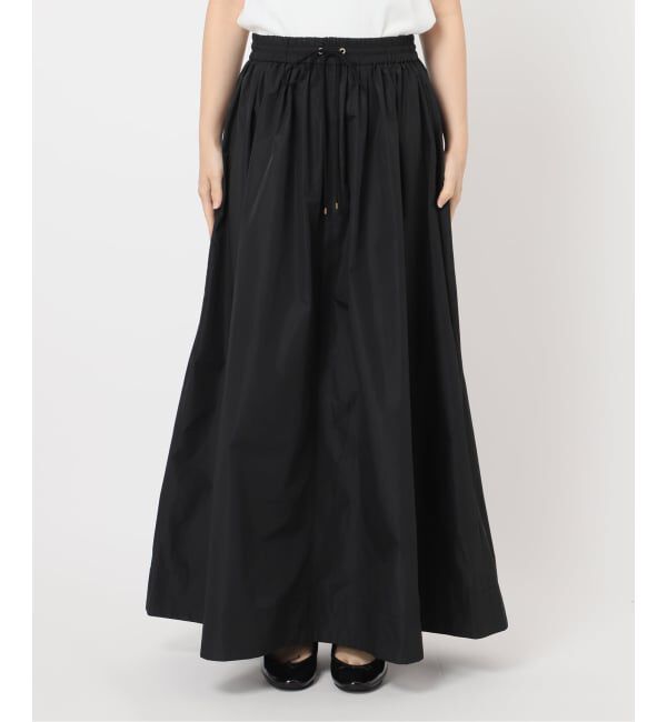 IENA「メモリータフタギャザースカート」|スカート|